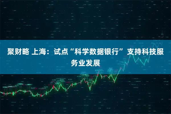 聚财略 上海：试点“科学数据银行” 支持科技服务业发展