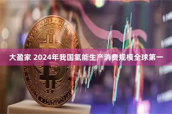 大盈家 2024年我国氢能生产消费规模全球第一