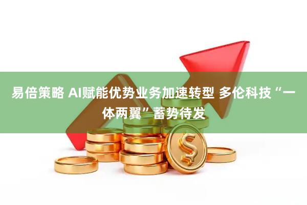 易倍策略 AI赋能优势业务加速转型 多伦科技“一体两翼”蓄势待发