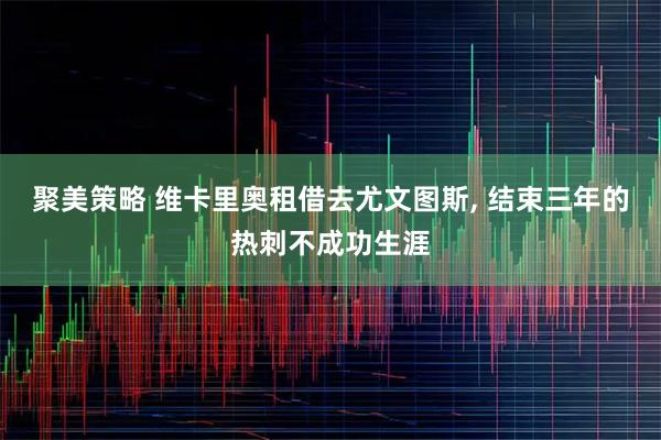 聚美策略 维卡里奥租借去尤文图斯, 结束三年的热刺不成功生涯